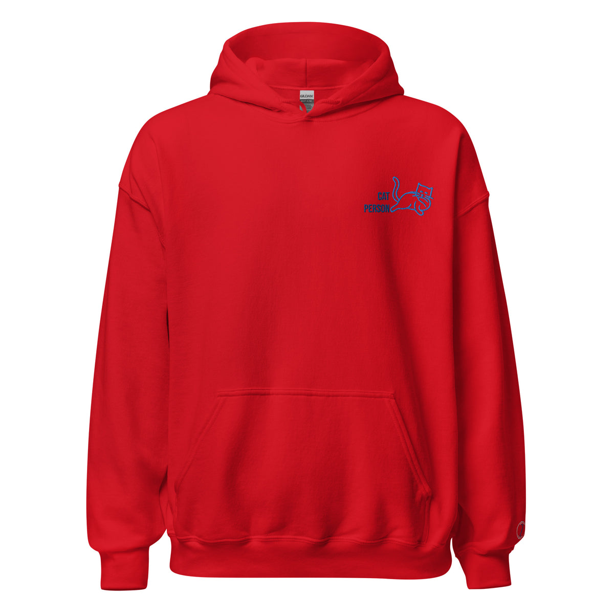 EMBROIDERED HEAVY BLEND PULLOVER HOODIE | GILDAN