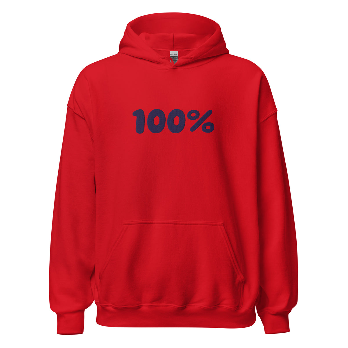EMBROIDERED HEAVY BLEND PULLOVER HOODIE | GILDAN