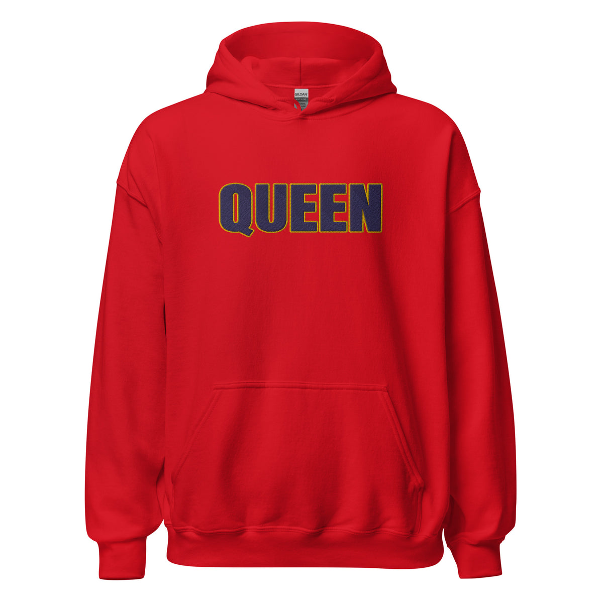 EMBROIDERED HEAVY BLEND PULLOVER HOODIE | GILDAN