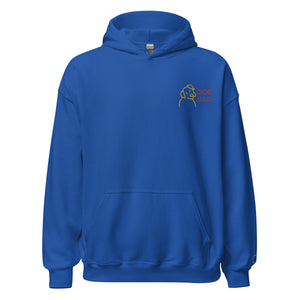 EMBROIDERED HEAVY BLEND PULLOVER HOODIE | GILDAN