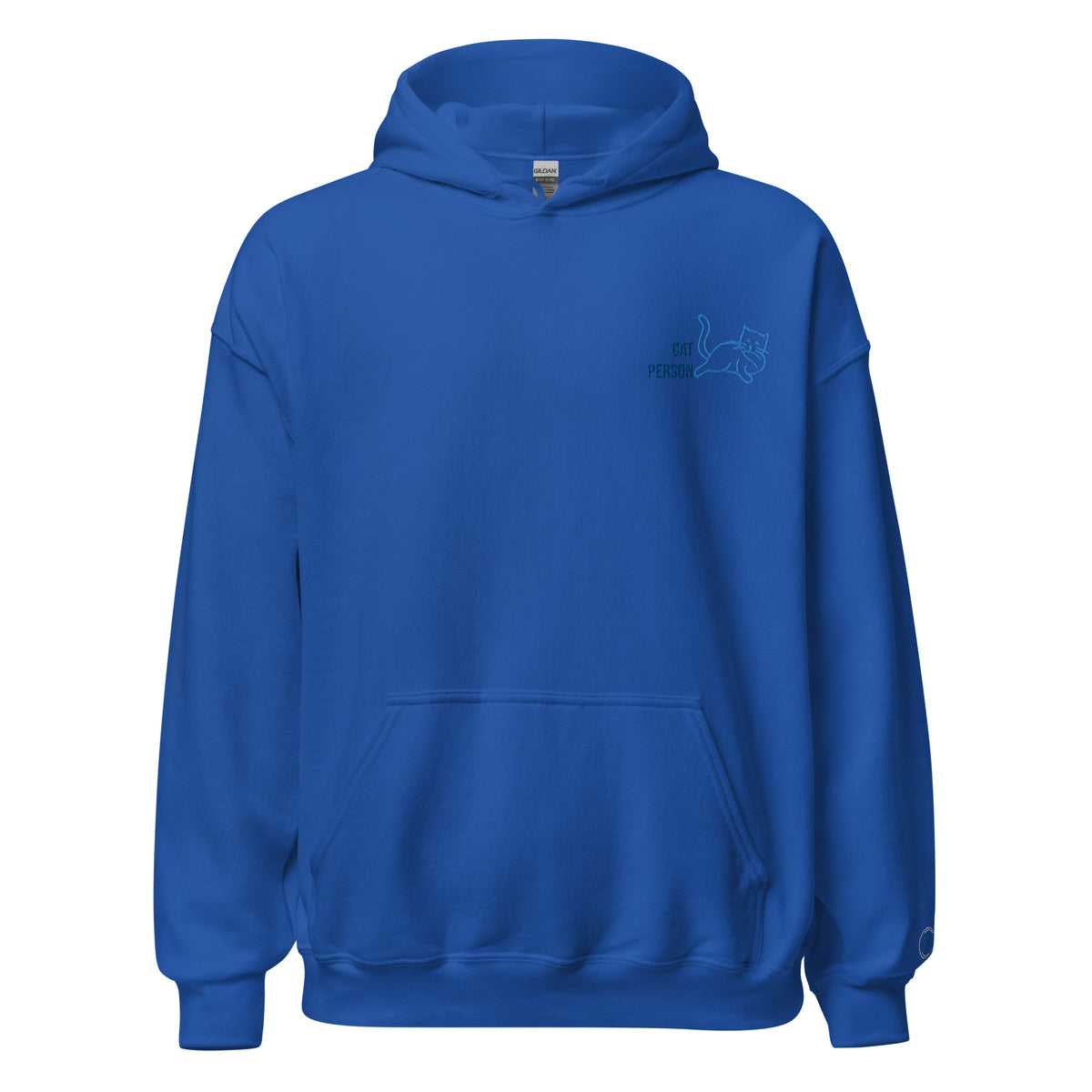 EMBROIDERED HEAVY BLEND PULLOVER HOODIE | GILDAN