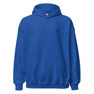 EMBROIDERED HEAVY BLEND PULLOVER HOODIE | GILDAN