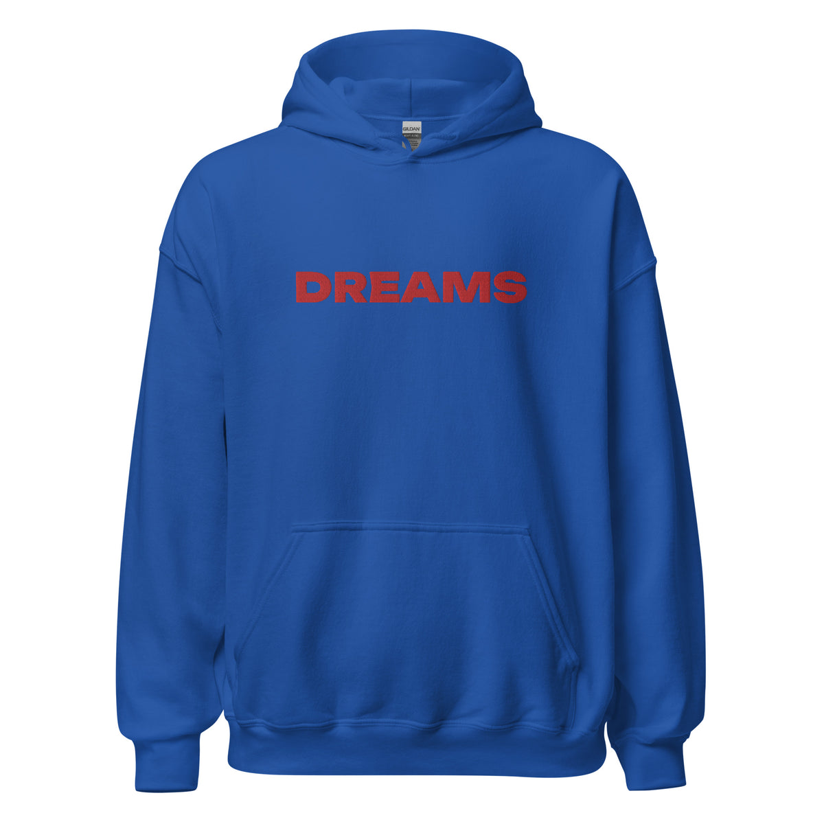 EMBROIDERED HEAVY BLEND PULLOVER HOODIE | GILDAN