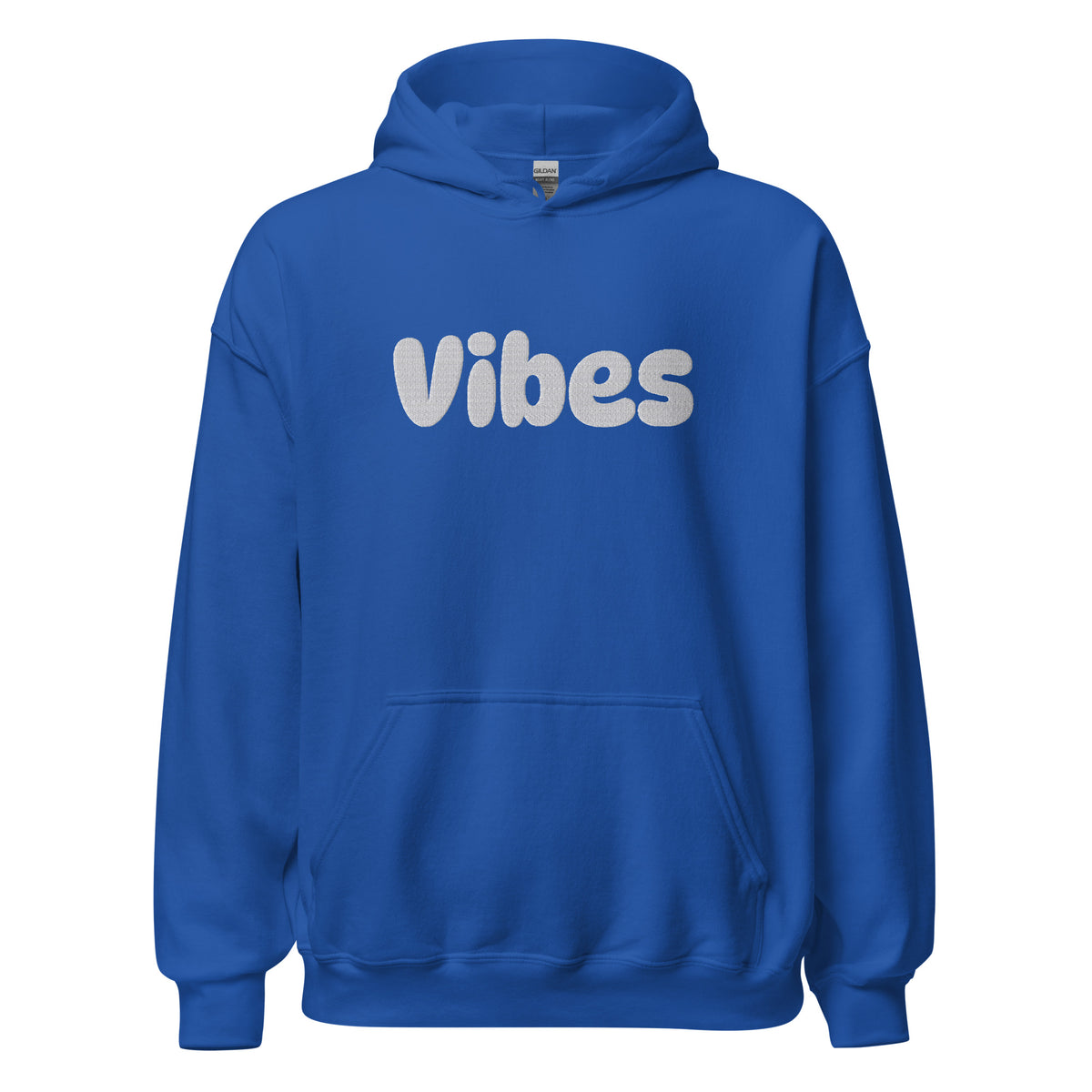 EMBROIDERED HEAVY BLEND PULLOVER HOODIE | GILDAN