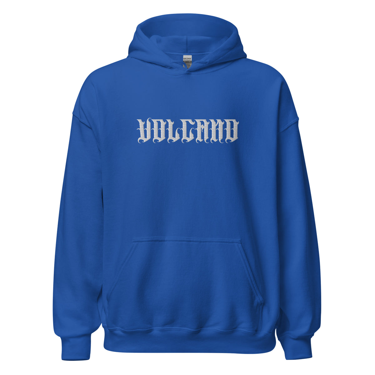 EMBROIDERED HEAVY BLEND PULLOVER HOODIE | GILDAN