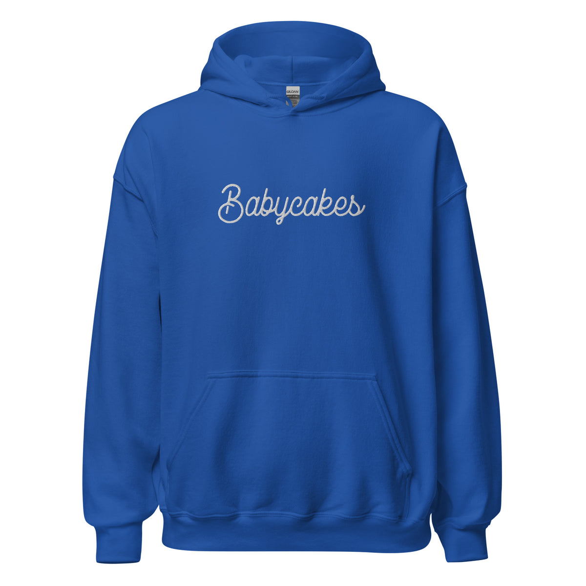EMBROIDERED HEAVY BLEND PULLOVER HOODIE | GILDAN