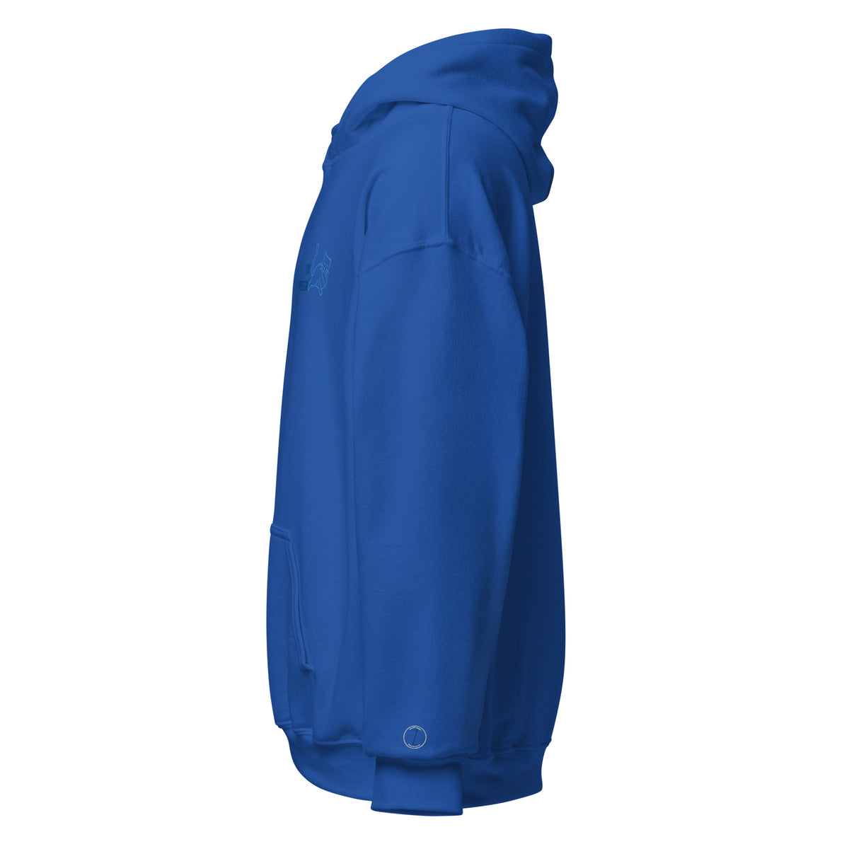 EMBROIDERED HEAVY BLEND PULLOVER HOODIE | GILDAN
