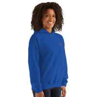 EMBROIDERED HEAVY BLEND PULLOVER HOODIE | GILDAN