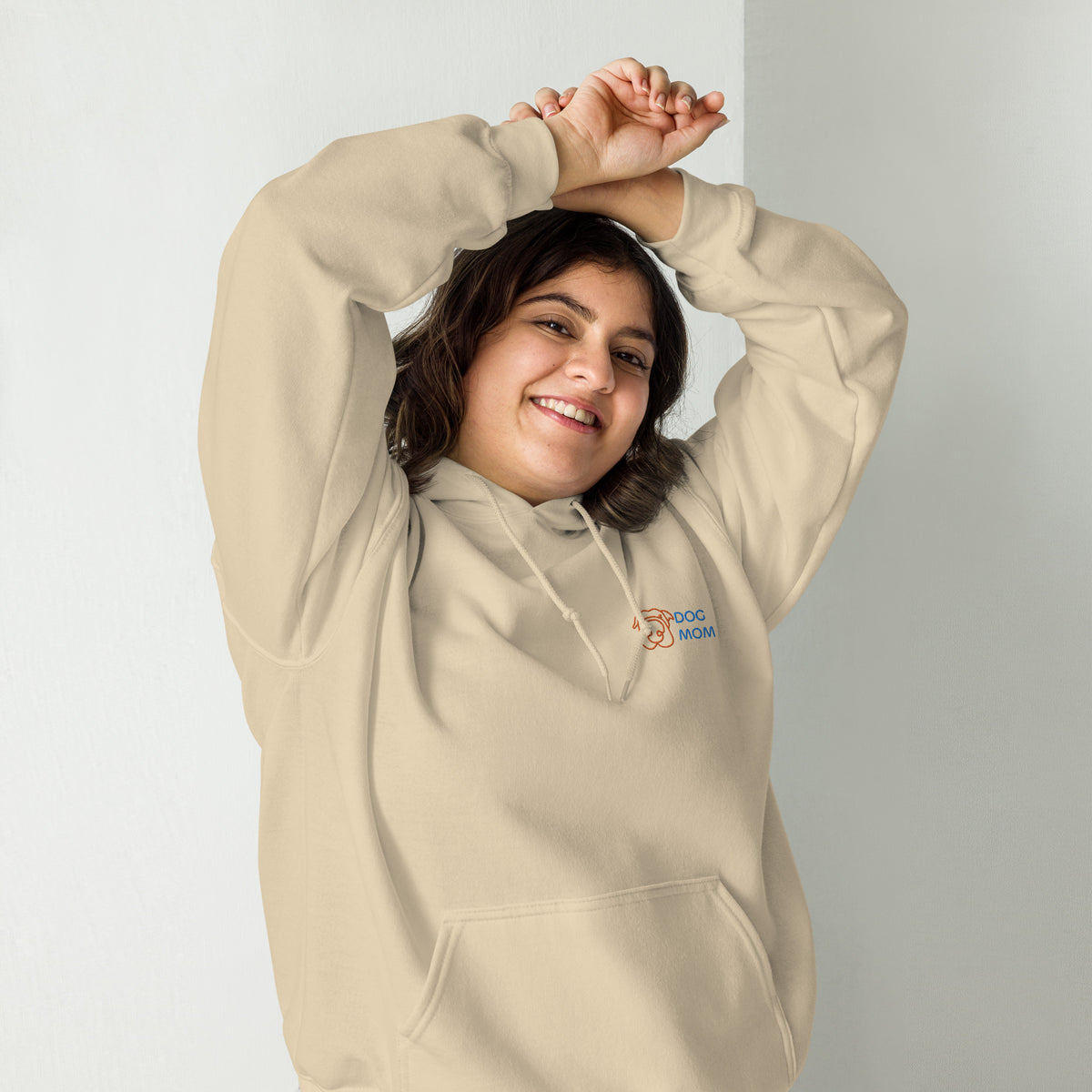 EMBROIDERED HEAVY BLEND PULLOVER HOODIE | GILDAN