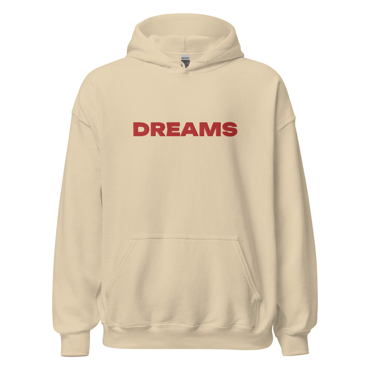 EMBROIDERED HEAVY BLEND PULLOVER HOODIE | GILDAN