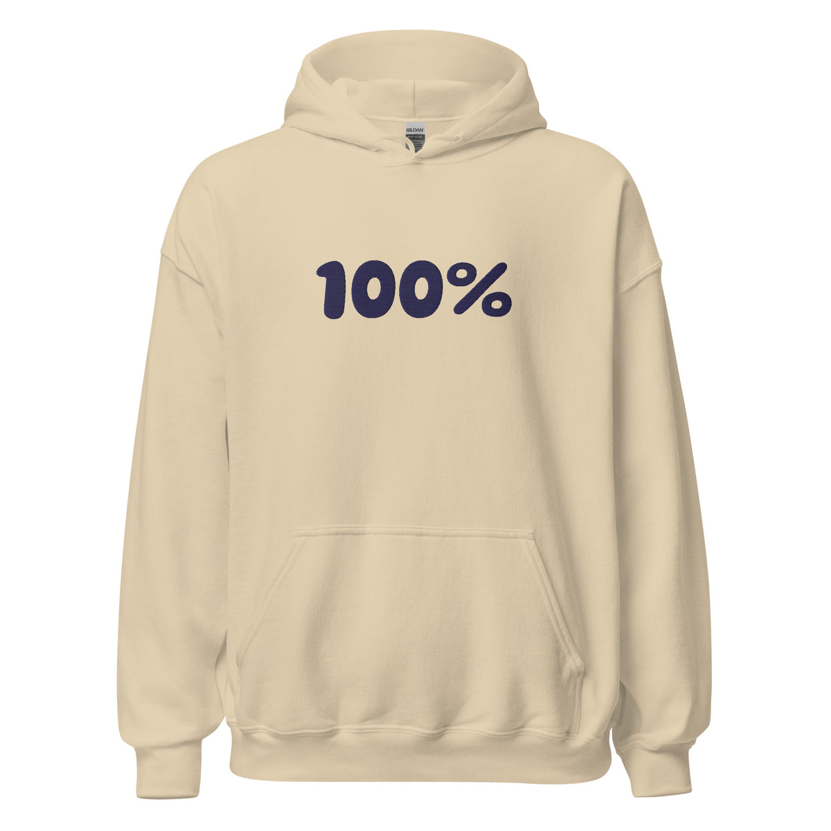 EMBROIDERED HEAVY BLEND PULLOVER HOODIE | GILDAN