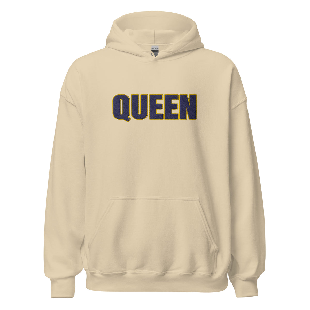 EMBROIDERED HEAVY BLEND PULLOVER HOODIE | GILDAN