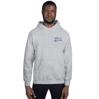 EMBROIDERED HEAVY BLEND PULLOVER HOODIE | GILDAN