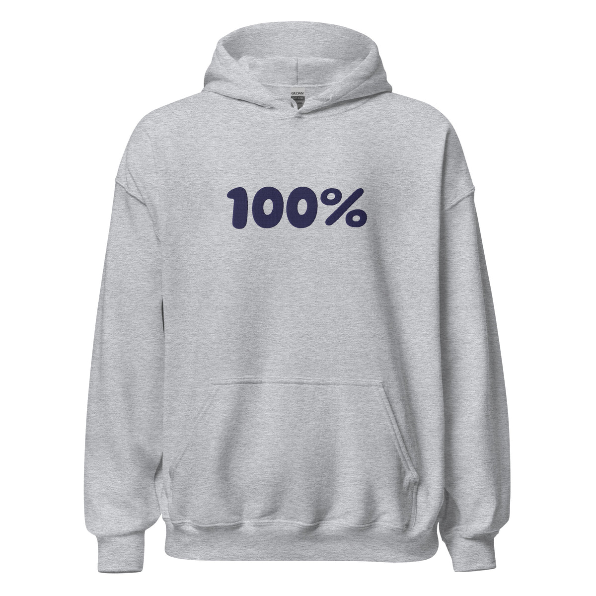 EMBROIDERED HEAVY BLEND PULLOVER HOODIE | GILDAN