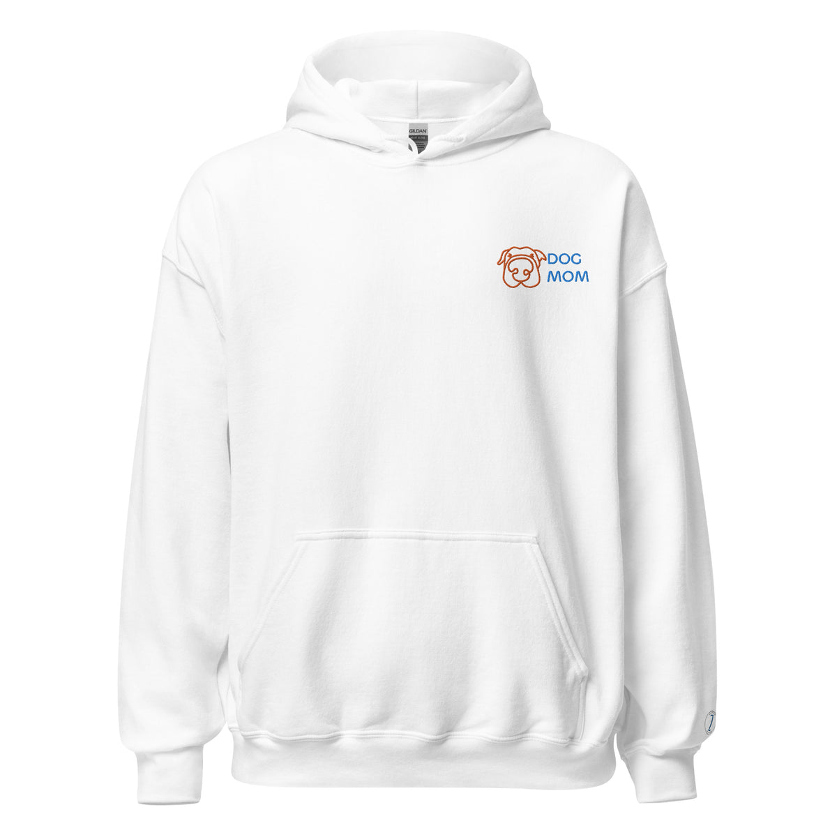 EMBROIDERED HEAVY BLEND PULLOVER HOODIE | GILDAN