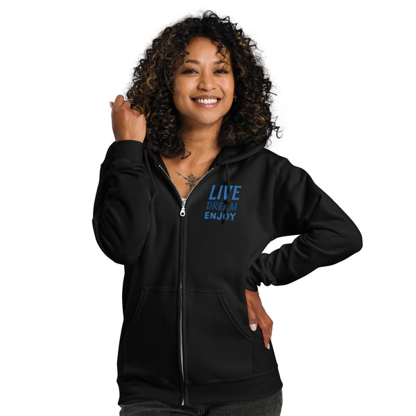 Embroidered Heavy Blend Zip Hoodie | Gildan