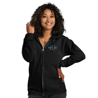 Embroidered Heavy Blend Zip Hoodie | Gildan