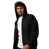 Embroidered Heavy Blend Zip Hoodie | Gildan