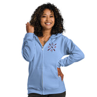 Embroidered Heavy Blend Zip Hoodie | Gildan