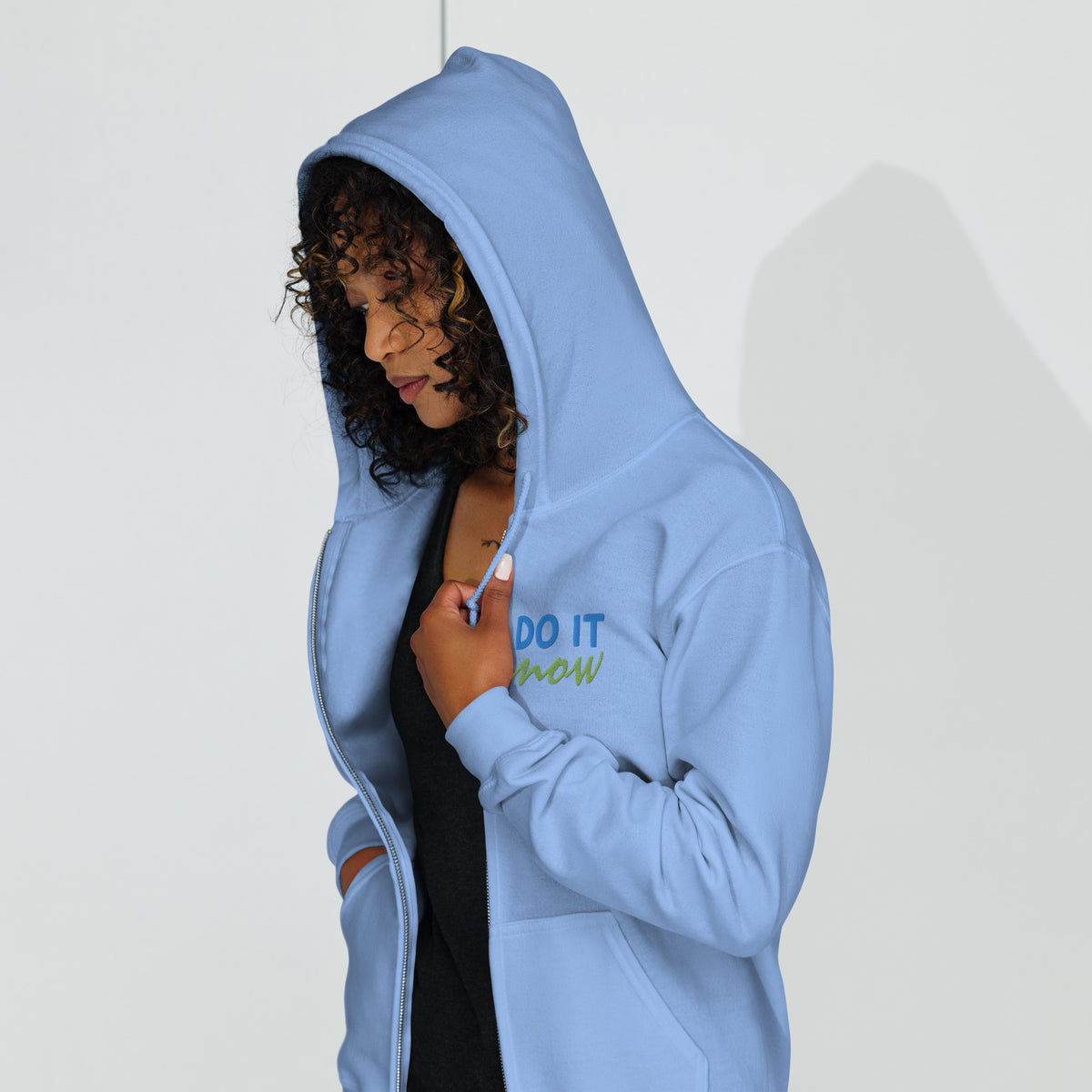 Embroidered Heavy Blend Zip Hoodie | Gildan