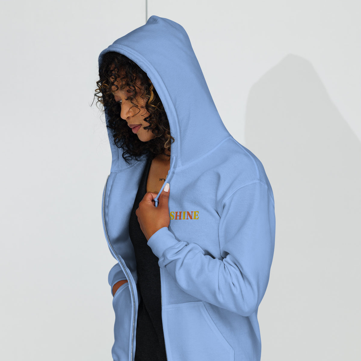 Embroidered Heavy Blend Zip Hoodie | Gildan