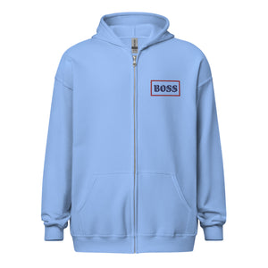 Embroidered Heavy Blend Zip Hoodie | Gildan