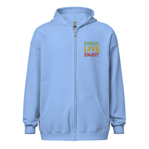 Embroidered Heavy Blend Zip Hoodie | Gildan