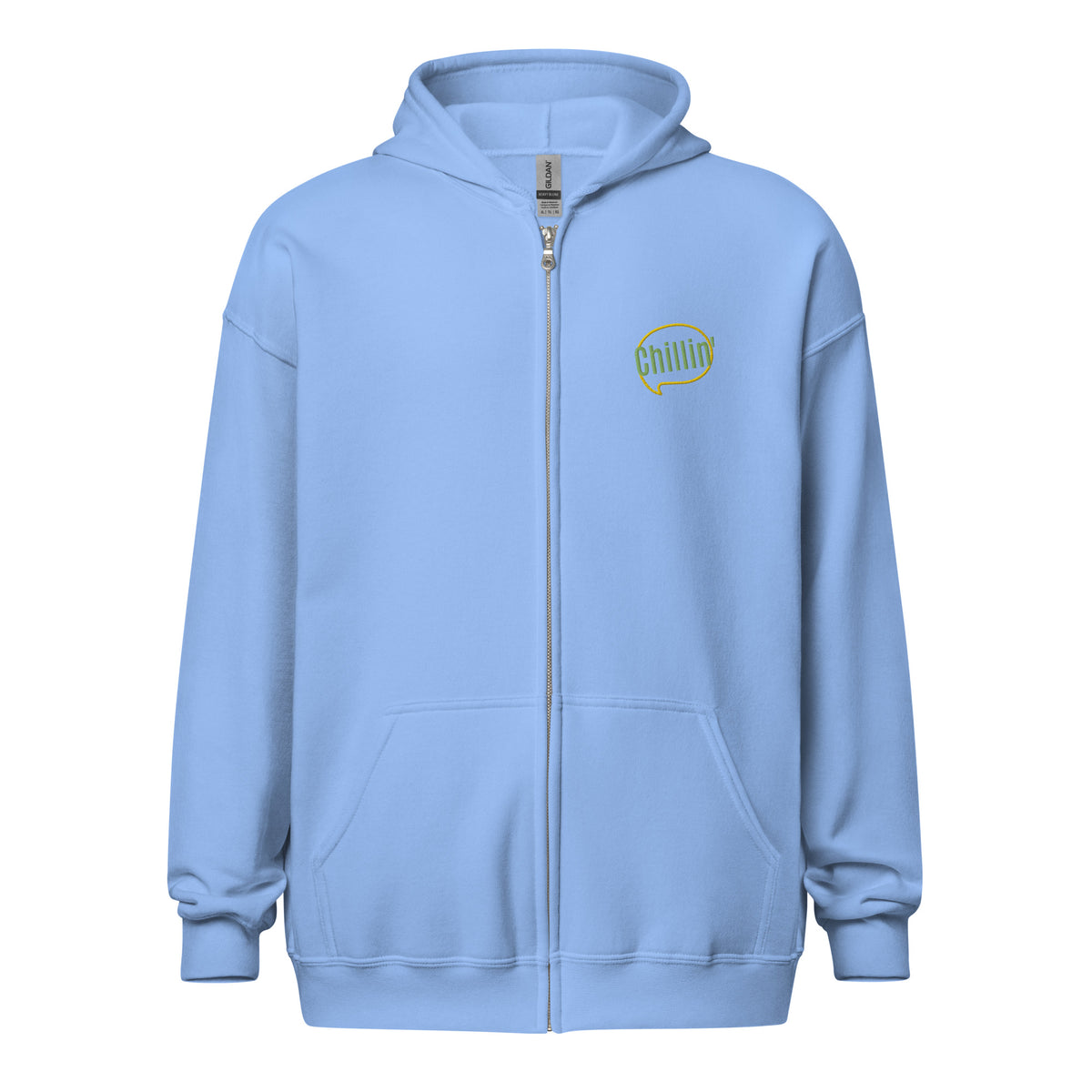 Embroidered Heavy Blend Zip Hoodie | Gildan