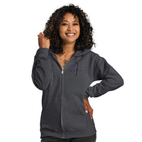 Embroidered Heavy Blend Zip Hoodie | Gildan