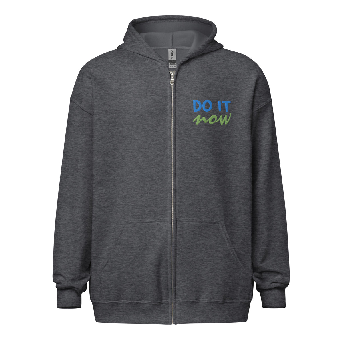 Embroidered Heavy Blend Zip Hoodie | Gildan