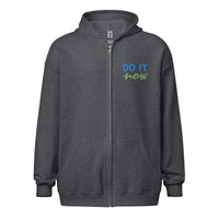 Embroidered Heavy Blend Zip Hoodie | Gildan
