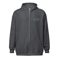 Embroidered Heavy Blend Zip Hoodie | Gildan