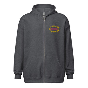 Embroidered Heavy Blend Zip Hoodie | Gildan