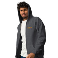 Embroidered Heavy Blend Zip Hoodie | Gildan