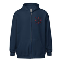 Embroidered Heavy Blend Zip Hoodie | Gildan