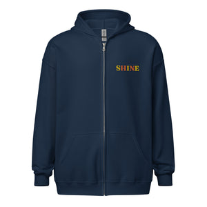 Embroidered Heavy Blend Zip Hoodie | Gildan