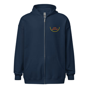 Embroidered Heavy Blend Zip Hoodie | Gildan