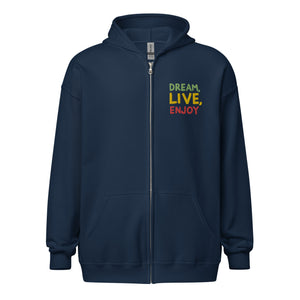 Embroidered Heavy Blend Zip Hoodie | Gildan
