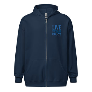 Embroidered Heavy Blend Zip Hoodie | Gildan