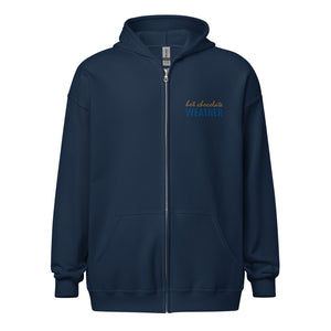 Embroidered Heavy Blend Zip Hoodie | Gildan
