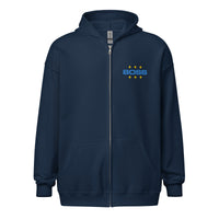 Embroidered Heavy Blend Zip Hoodie | Gildan