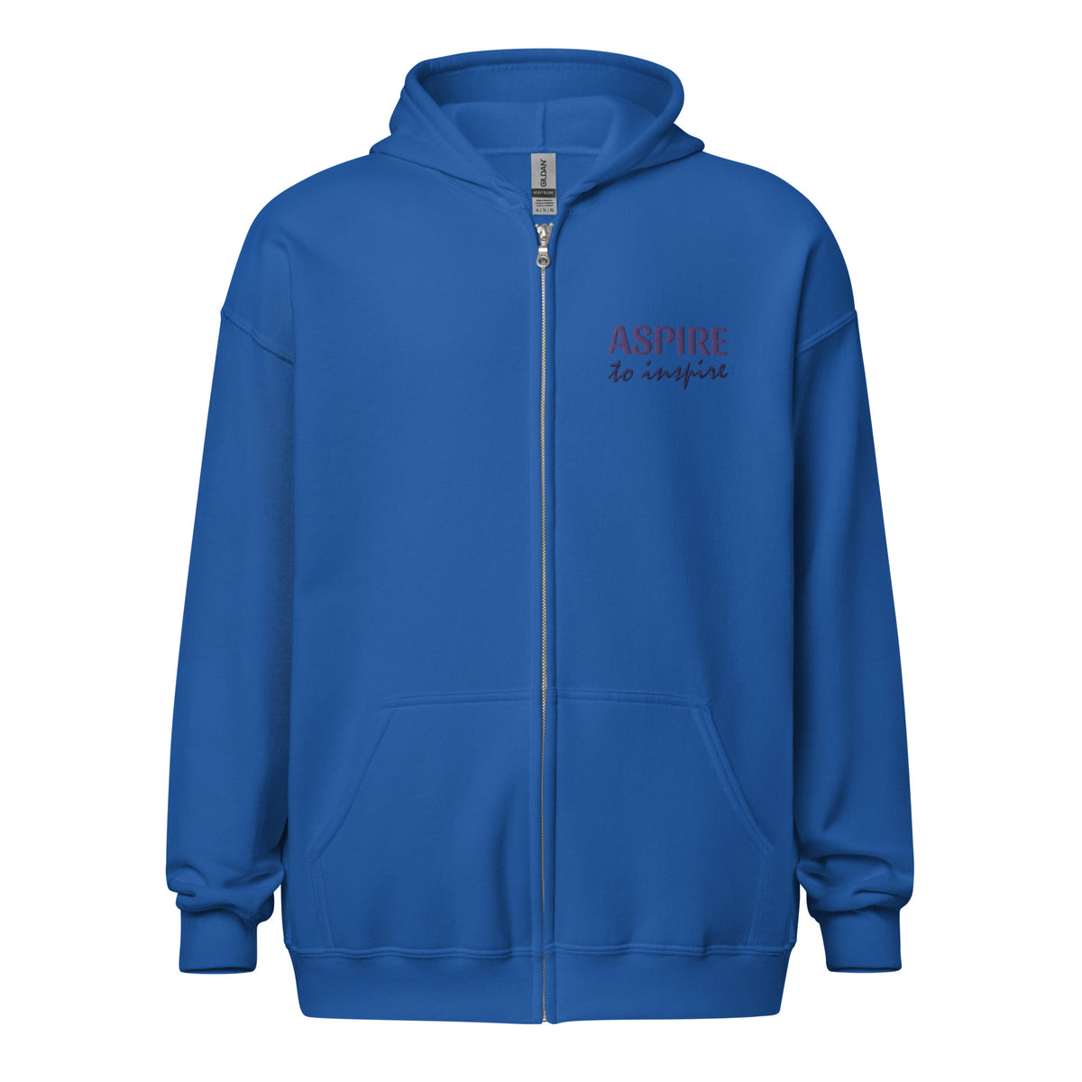 Embroidered Heavy Blend Zip Hoodie | Gildan