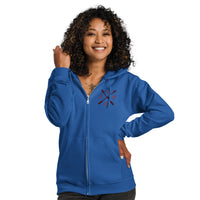 Embroidered Heavy Blend Zip Hoodie | Gildan