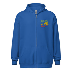 Embroidered Heavy Blend Zip Hoodie | Gildan