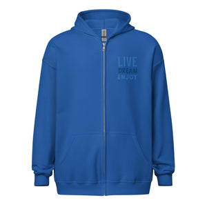 Embroidered Heavy Blend Zip Hoodie | Gildan