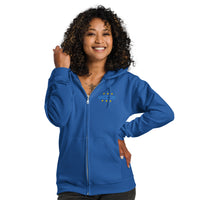 Embroidered Heavy Blend Zip Hoodie | Gildan
