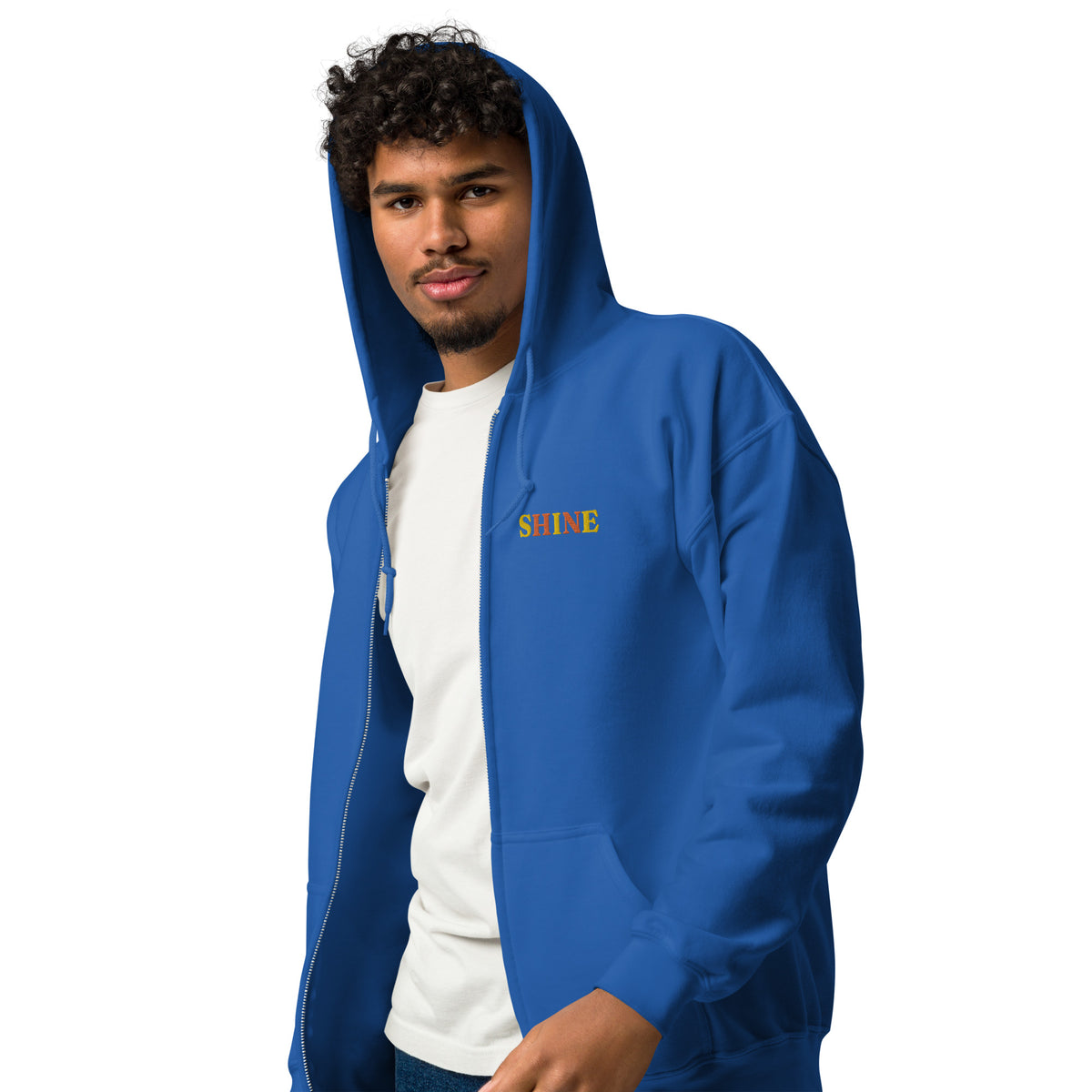 Embroidered Heavy Blend Zip Hoodie | Gildan