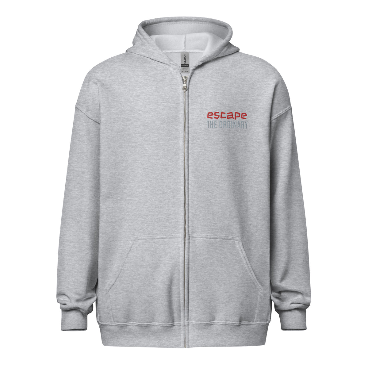 Embroidered Heavy Blend Zip Hoodie | Gildan