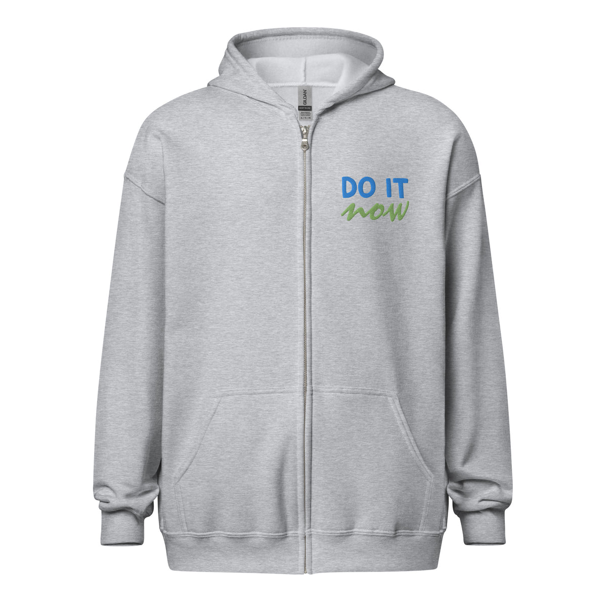 Embroidered Heavy Blend Zip Hoodie | Gildan
