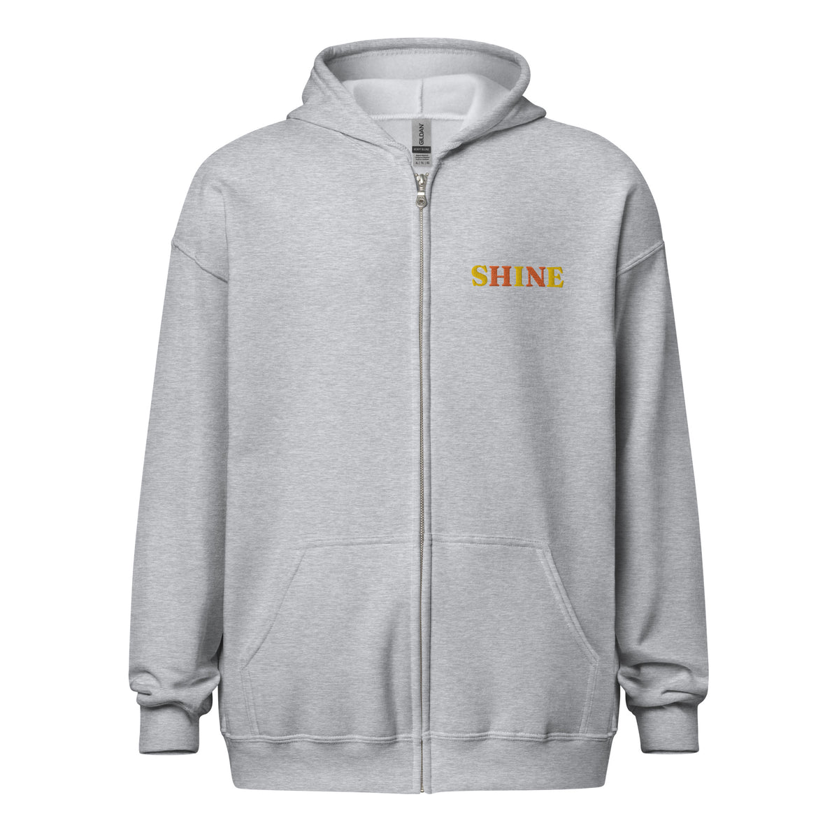 Embroidered Heavy Blend Zip Hoodie | Gildan